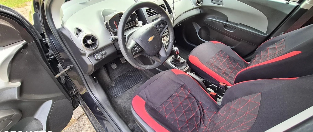 Chevrolet Aveo cena 14400 przebieg: 244500, rok produkcji 2012 z Bochnia małe 106